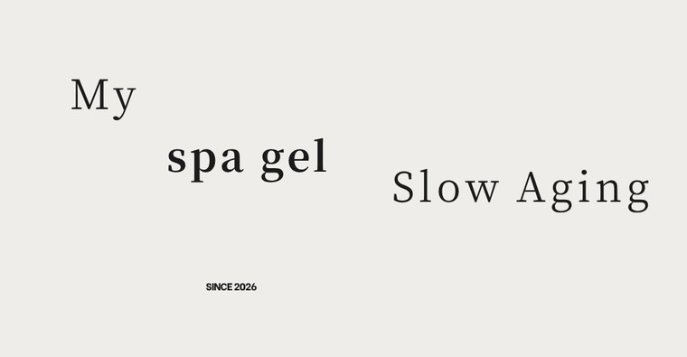 My Slow Aging spa gel